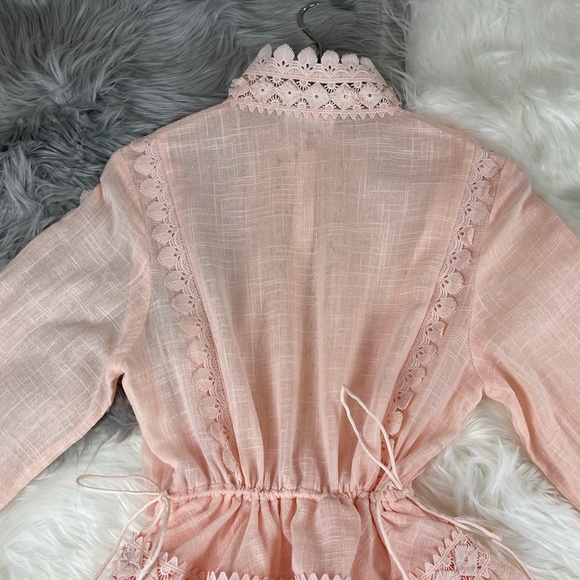 LAST ONE! L'ATISTE Cotton Candy Victorian Ruffled Lace Mini - Picture 15 of 16